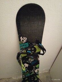 142 cm freestyle snowboard K2 Vandal + viazanie - 7