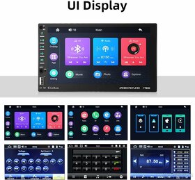 Double Din Car Stereo 7palcový HD dotykový rádiový prehrávac - 7