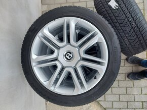 Kolesá Bentley Bentayga + zimné pneu 285/45R21 - 7