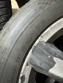 ALU zliatinové disky 7Jx16 ET40, 5x114,3 s pneu 205/60R16 - 7