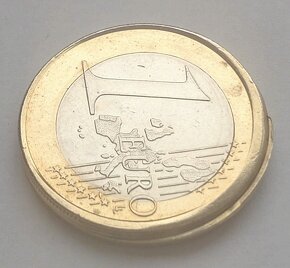 Chyborazba - 1 euro UNC Nemecko 2000 F - 7