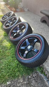 Alu disky dvojroztec RSW RACING GTR 18" + Sava 235/40 R18 - 7