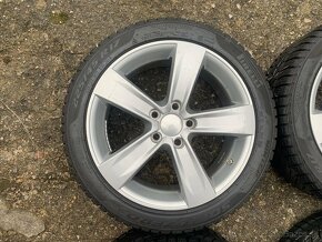 R17 ZIMNÍ KOLA VW MB ŠKODA 5x112 225/45/17 95% - 7