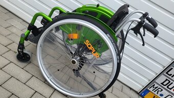 aktívny detsky invalidný vozík Sopur Zippie 28cm AL - 7