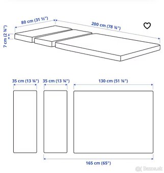 Rastúca posteľ Ikea Minnen - 7