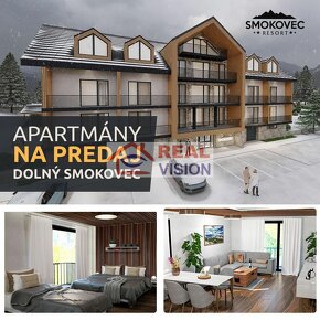 INVESTUJTE vo Vysokých Tatrách Apartmány 1,2,3 izbové na pre - 7