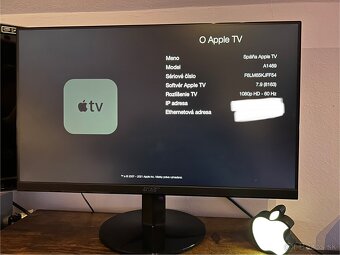 APPLE TV originál + originál ovládač - 7