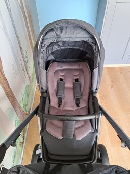 Kočík 3kombinácia: vanička, športová časť, vajíčko + isofix - 7