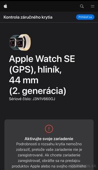 REZERVOVANE Apple Watch SE 2 (2024) 44mm Midnight - 7