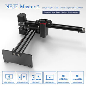 Laser, Laserova gravirka, NEJE Master 2 mini High - 7