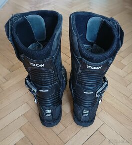 velkost 45 - vysoke moto cizmy ALPINESTARS TOUCAN goretex - 7