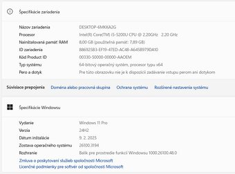 HP ProBook 450 G2, Windows 11 Pro, NOVÁ BATÉRIA - 7