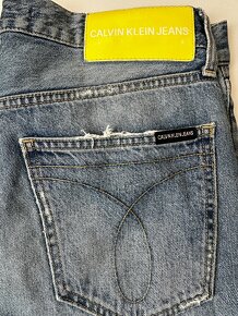Pánske,kvalitné džínsy, skinny Calvin KLEIN - 31/34 - 7