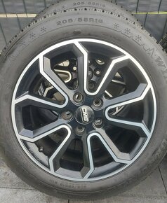 Zimný komplet 205/55R16 Dunlop + ALL disky Black - 7