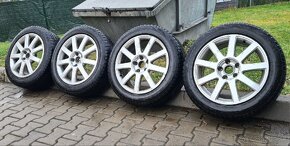 Zimní Kola 5x112 Audi VW Seat Skoda 215/55R17 - 7