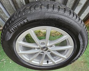 Atraktívna, orig.zimná sada AUDI - 5x112 r17 + 225/60 r17 - 7