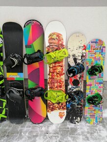 Snowboard, Snowboardy v TOP stave - 7