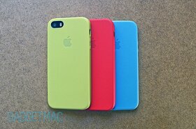 KÚPIM originál farbený kožený Apple kryt na iPhone 5 5S SE - 7