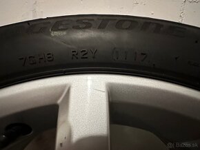 VW golf elektróny  R17 5x112 originál+pneu VW/Škoda/Seat - 7