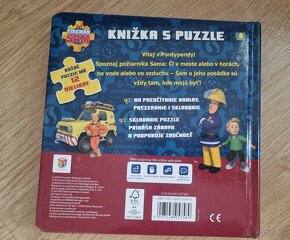 Knižka s puzzle Hasič Sam - 7