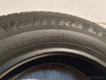 205/75 R16C Letné pneumatiky Hankook Vantra 4 kusy - 7