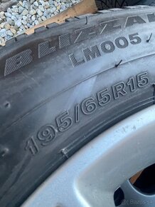 Zimná sada R15 5x112 + 195/65 r15 Bridgestone - 7