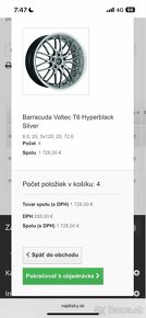 Elektróny Barracuda Voltec T6 Hyperblack Silver - 7