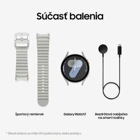 Samsung Galaxy Watch7 44mm strieborné - 7