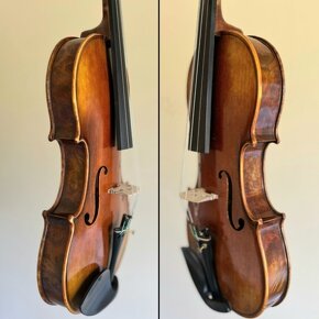 husle 4/4 model Stradivari (očkový javor) - 7