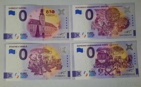 0€ / 0 euro suvenírová bankovka SK - 7