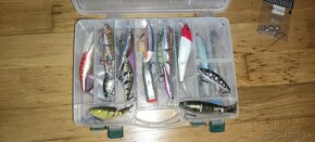 Privlačový set Umelých nástrach značiek : Rapala,Salmo,Mepps - 7