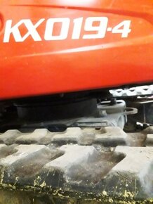 1.9t minibagr Kubota KX019 roztah, 5 lopat - 7