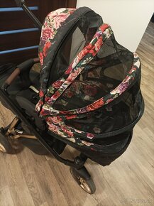 Kočík Baby Active Musse Rose trojkombinácia - 7