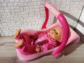 Bábika bábätko s nosítkom a s bohatými doplnkami - 7