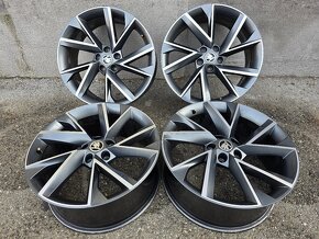 Skoda Vega Antracit 5x112 R19 8Jx19 ET44 Superb 3 Sportline - 7