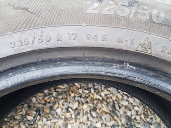 225/50 r17 zimné pneumatiky 2ks Continental - 7