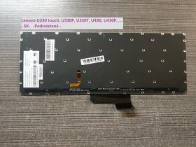 Klavesnice Lenovo U330, U430P/T400 T410/ 520-14 720-15 V330 - 7