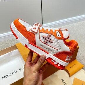 Louis Vuitton tenisky orange Komplet balenie - 7