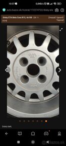 Disky ETA BETA Cora, R15, 4x100 - 7