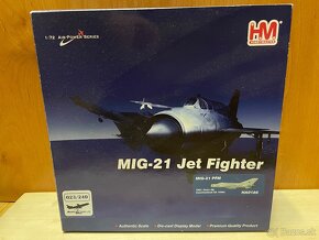 Mig-21 - model letadla 1:72 - 7