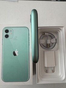 Apple iPhone 11 256gb Green zdravie 100% ako NOVY - 7