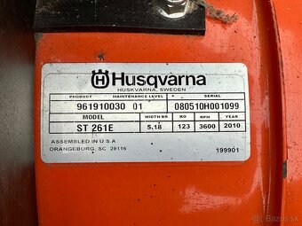 Husqvarna ST 261E snežná fréza - 7