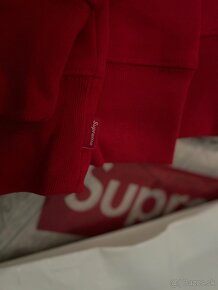 Supreme Hoodie red - 7