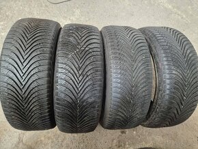 215/55 r17 zimné 4 ks MICHELIN dezén 8-6,4 mm DOT2018 - 7