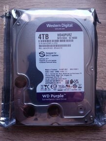 4 / 2 TB Western Digital Purple™ Red Pro™ - nepouzite - 7
