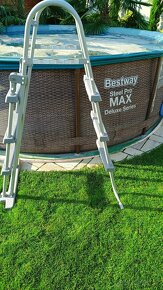 Predám bazén Steel Pro Max Deluxe 3.66 x 0.98 m, Bestway - 7