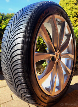 alu R20 5x114.3 Renault Grand Scenic, zimné pneu Michelin - 7