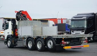 9060 - Volvo FMX 540 - 8x4 - Valník + HR-FASSI F295 – EURO 6 - 7