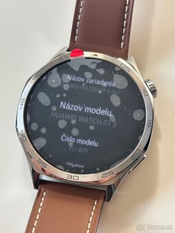 Huawei watch GT 5 46mm, strieborno-hnedé - 7