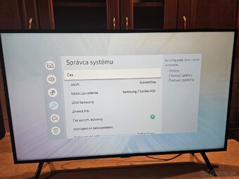 Samsung smart TV 4K 109cm uhlopriečka - 7